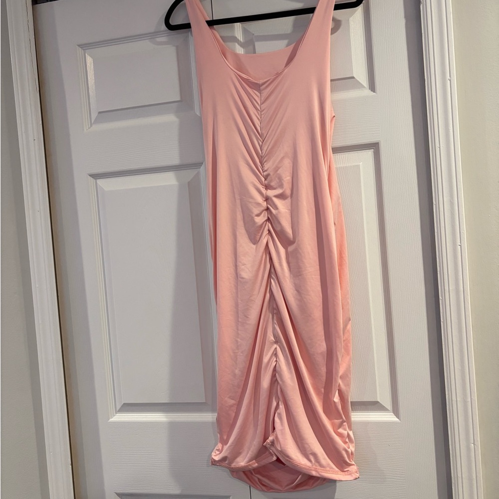 Amazon Light Pink Sleeveless Dress